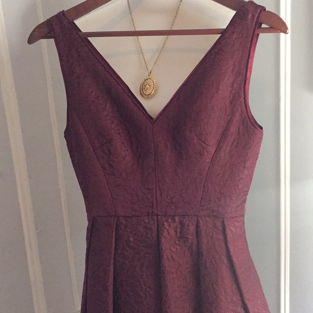 ERIN erin fetherston Jacquard Fit & Flare Dress